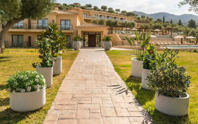 Elegir jardinera de hormigón prefabricado